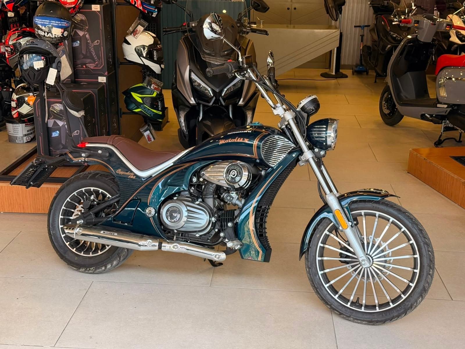MOTOGARAGE52'DEN MOTOLUX CAPPADOCIA 125 NAKİTE ÖZEL !!! - 1