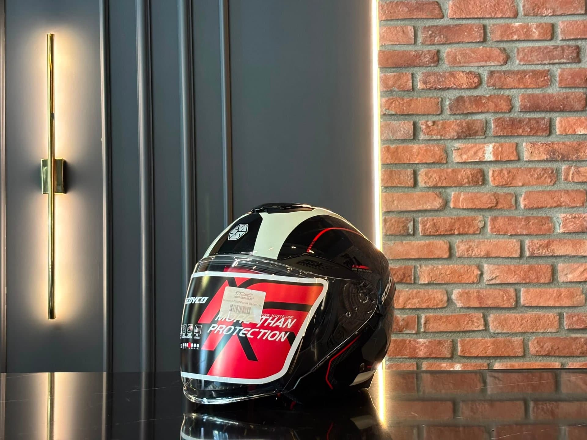 MOTOGARAGE52'DEN SCOYCO YARIM KASK - 1