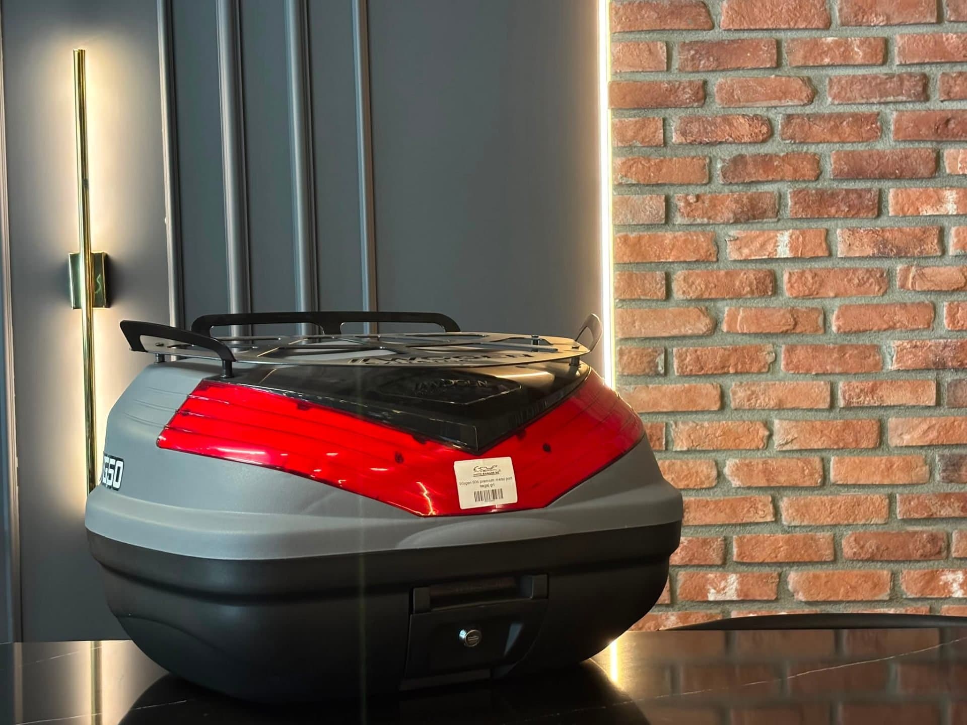 MOTOGARAGE52'DEN WOGEN PREMİUM METAL PORT BAGAJ 50L - 1