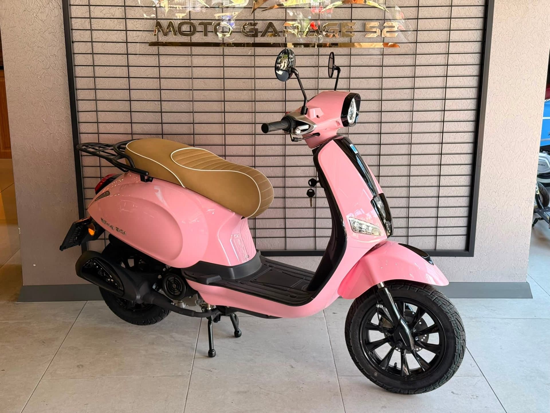 MOTOGARAGE52'DEN MONDİAL WİNG50 PEMBE - 1