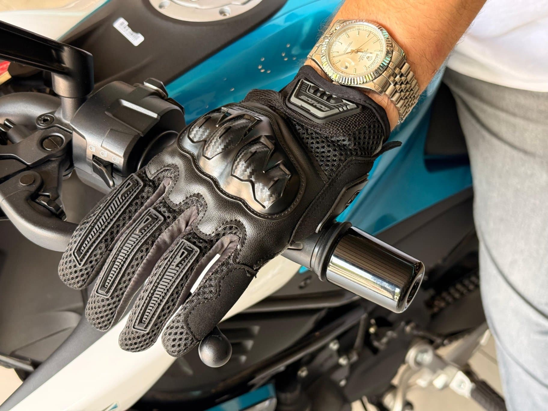 MOTOGARAGE52'DEN SCOYCO MC183 MOTORCU ELDİVENİ - 1