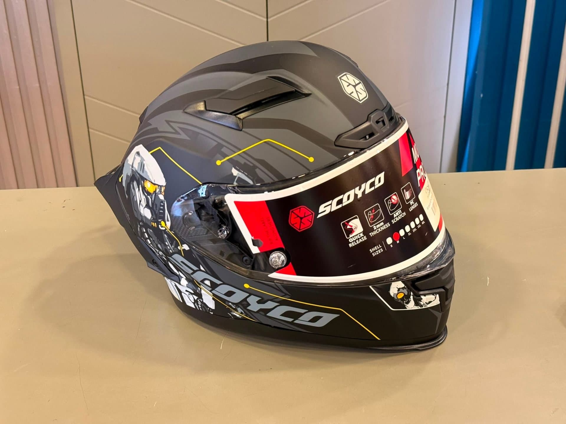 SCOYCO MAT KASK - 1