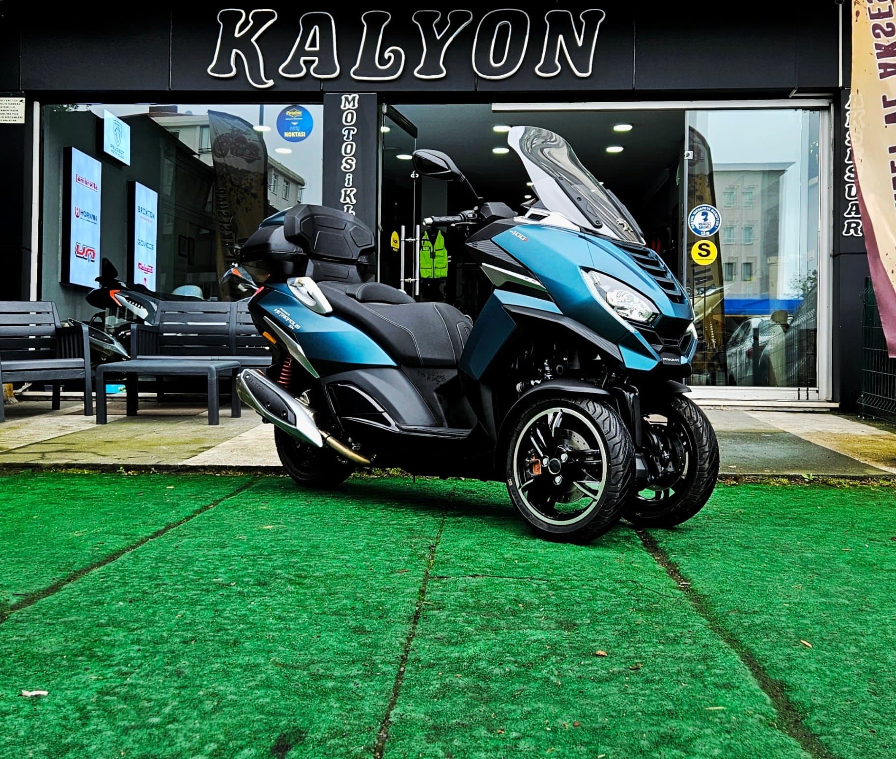 KALYON MOTOR'DAN 2025 PEUGEOT METROPOLIS 400 SW - 1