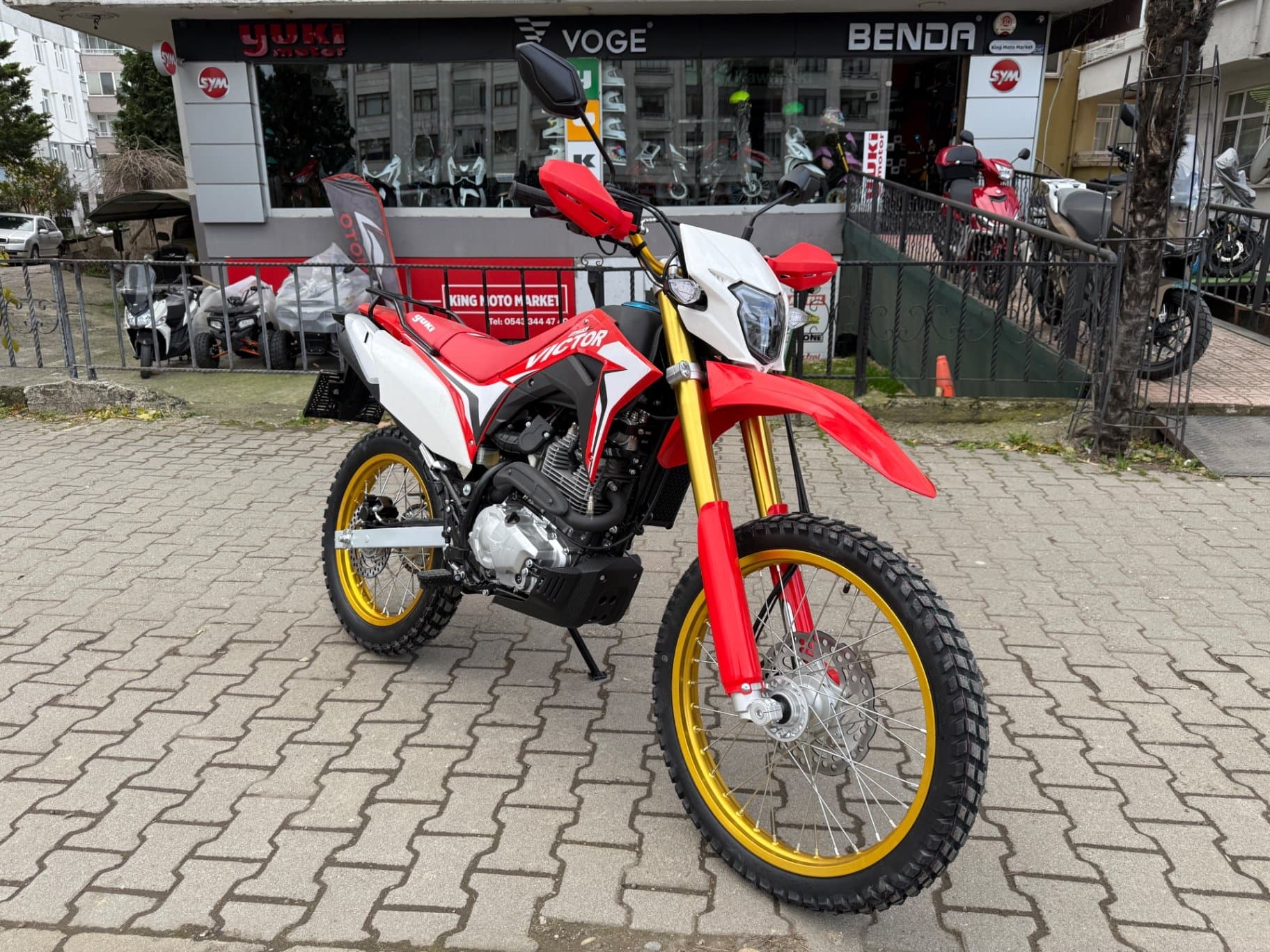KİNGMOTOMARKET ORDU YUKİ VİCTOR 250 K.Kartına 9 Ay Taksit - 1
