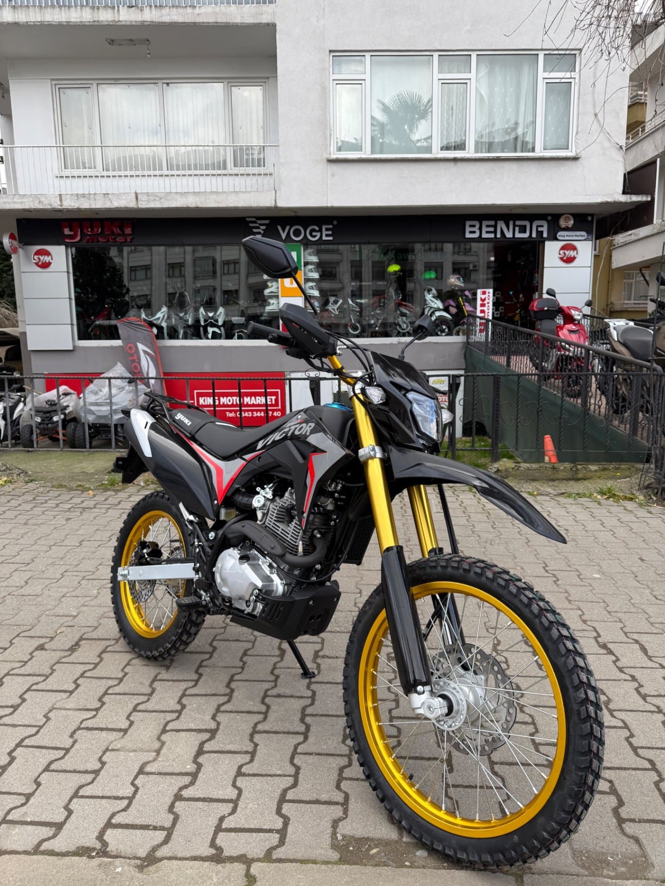 KİNGMOTOMARKET YUKİ VİCTOR 250 K.KARTINA 9 AY TAKSİT - 1