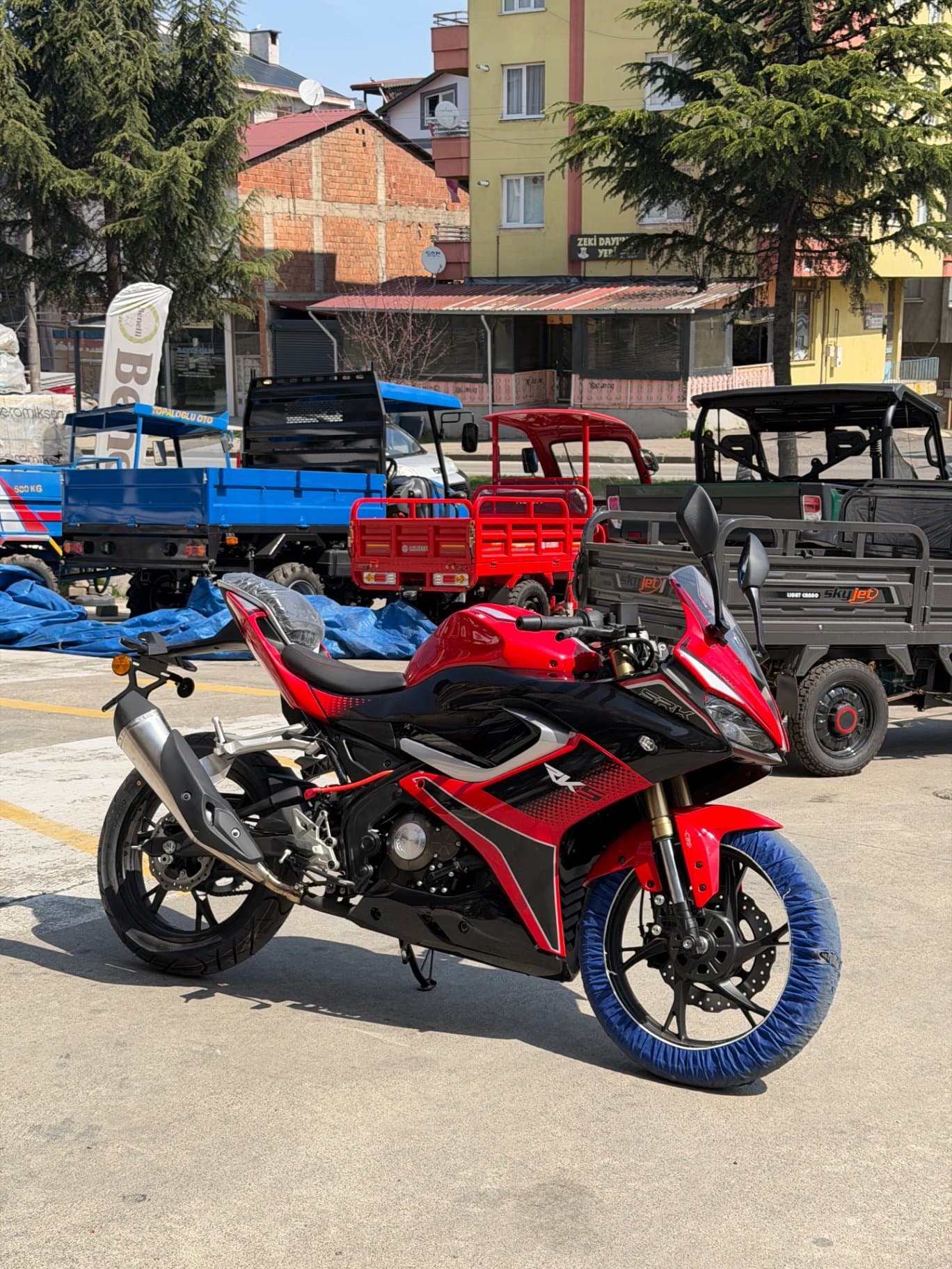 Topaloğlu motosikletten srk 125r - 1