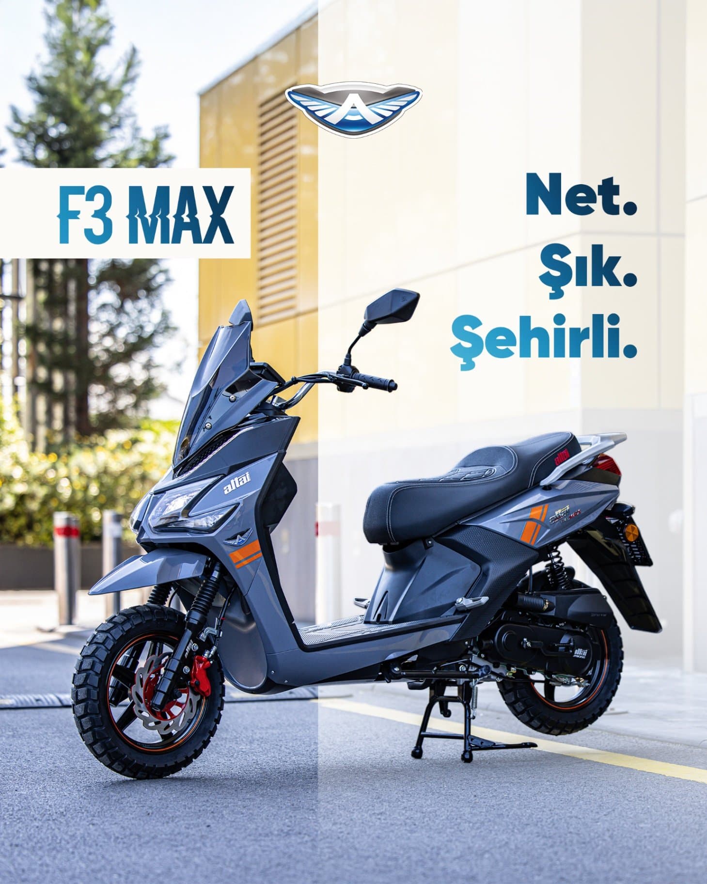 ARSLAN MOTOR DAN ALTAİ F3 MAX 4 RENK SEÇENEĞİYLE - 1