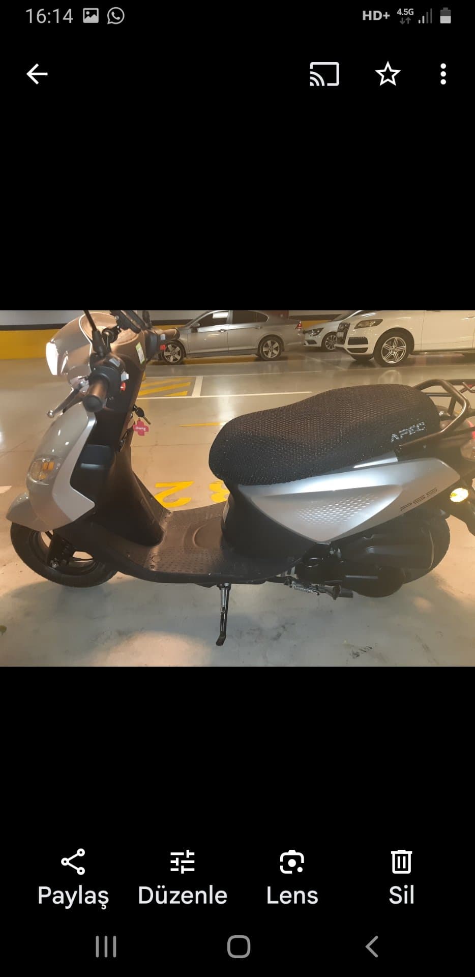 Acil satılık APEX 125 cc.Scooter - 1